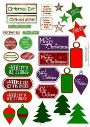Christmas Embelishment Tags