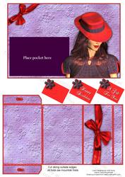 Red Hat Gift Pocket Birthday