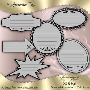 6 Journaling Tags