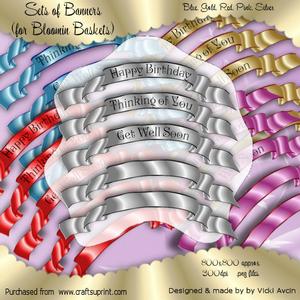Ribbons to Suit Blooming Baskets