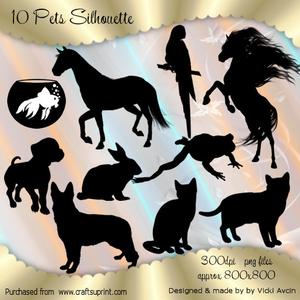 Pets Silhouettes
