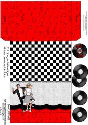 Rock N Roll Money or Gift Wallet