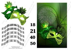 Green Masks Birthday