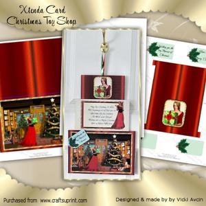 Xtenda Toy Shop Christmas Card
