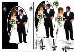 Black and White Wedding