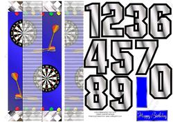 Dl Ribbon Centre Darts