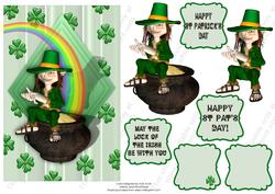 St Patrick's Day Leprechaun