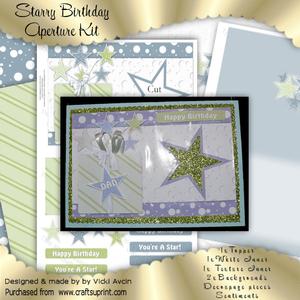 Starry Male Birthday Aperture Kit
