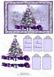 Purple Christmas Tree