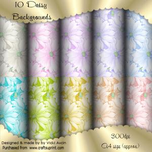 10 Daisy Background Papers