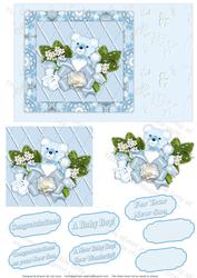 Baby Boy Cluster Design