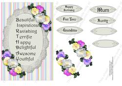 Colourful Camellia Birthday