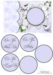 Lilac Roses Wedding or Birthday