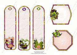 Christmas Tags Various Colour 1