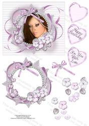 Pretty Lilac Lady