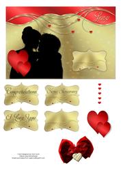 I Love You Anniversary/wedding Card