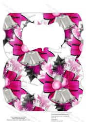 Christmas Hot Pink Decorations Pillow Box