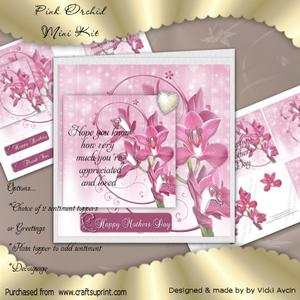 Pink Orchid Mini Kit