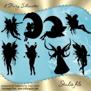 Fairy Silhouettes Ss