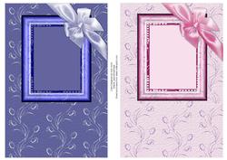 2 Tulip Background Card Toppers