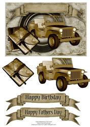 Driving Birthday/fathers Day Card