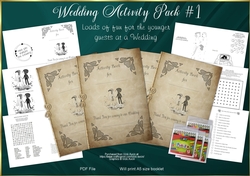 Wedding Activity Book No 1