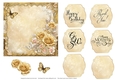 Cream with Cream Roses Journal Style