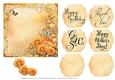Gold with Gold Roses Journal Style