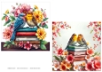 Birds on Books Toppers/Card Fronts 5