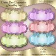 6 Double Bow Sentiment or Journalling Tags