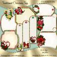 Traditional Christmas Tags