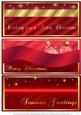 3 Dl Christmas Toppers