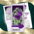 Purple Floral DL Mini Kit