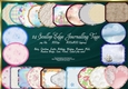 Mega Pack of 24 Scallop edge Journalling Tags 