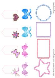 Tags, Bows and Frames
