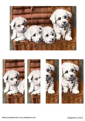 Cute Puppies Side Stacker