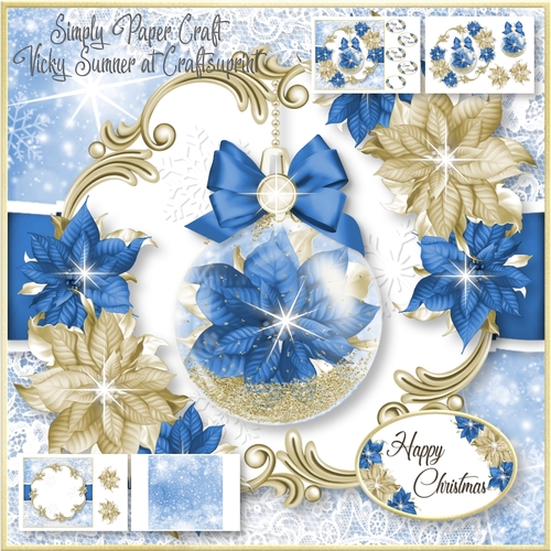 Poinsettia Bauble 3