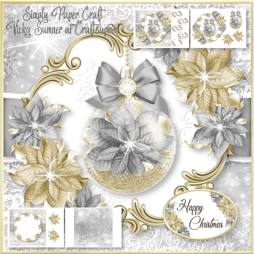 Poinsettia Bauble 4