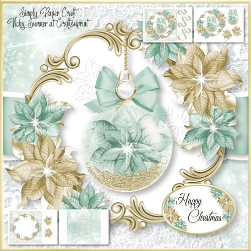 Poinsettia Bauble 7