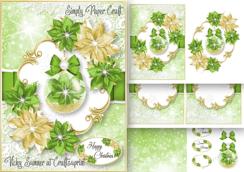 Poinsettia Bauble 10