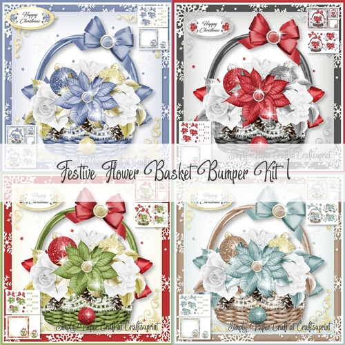 Festive Flower Basket Bumper Kit 1