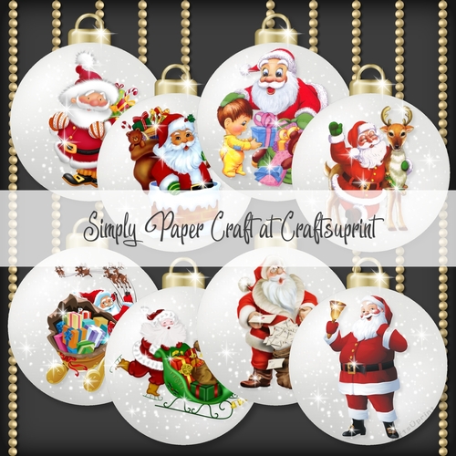Santa Bauble