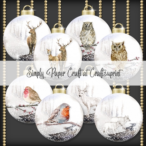Winter Animals Bauble