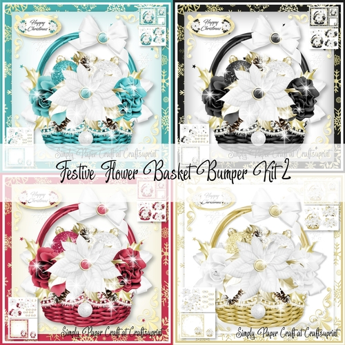 Festive Flower Basket Bumper Kit 2