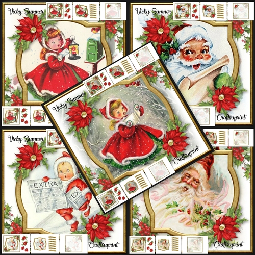 Vintage Christmas Bumper Kit 2
