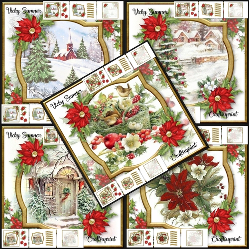 Vintage Christmas Bumper Kit 3
