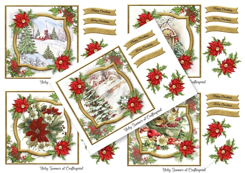 Vintage Christmas Bumper Kit 6
