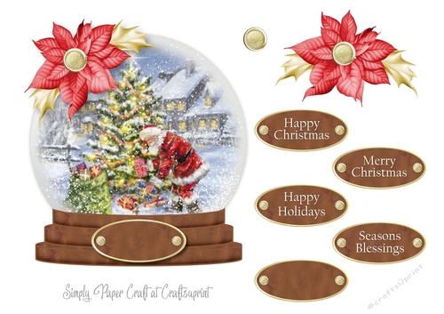 Santa Snowglobe 1