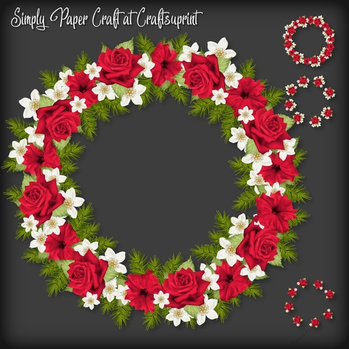 Festive Wreath PNG and JPG
