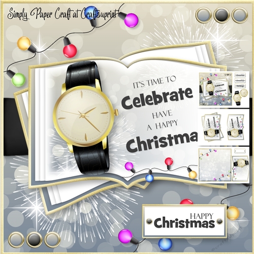 Its Time to Celebrate Christmas Open Book